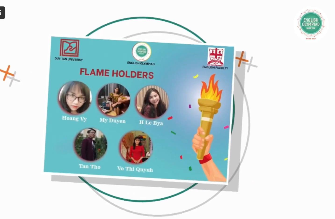 CHUNG KẾT KHU VỰC MIỀN TRUNG CUỘC THI OLYMPIC TIẾNG ANH 2021